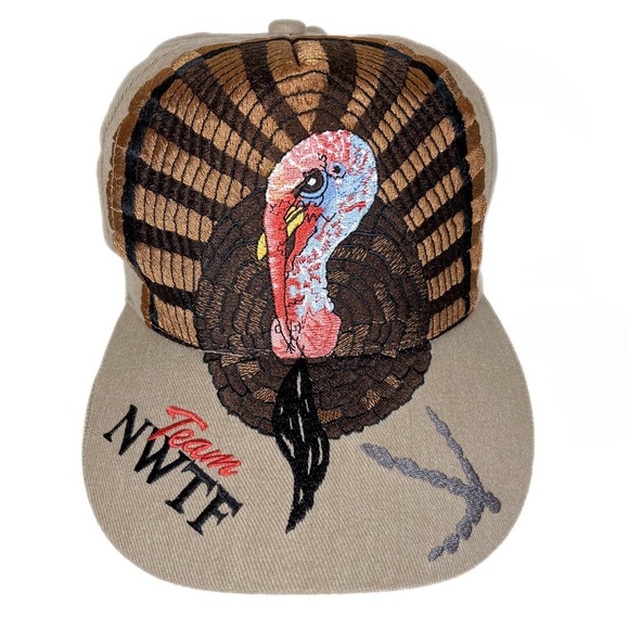 NWTF Other - Vintage NWTF Hat National Wild Turkey Federation Snapback Embroidered EUC
